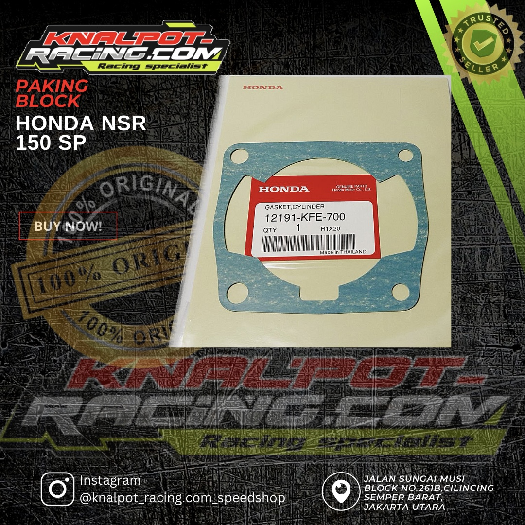 PAKING BLOK HONDA NSR 150 SP
